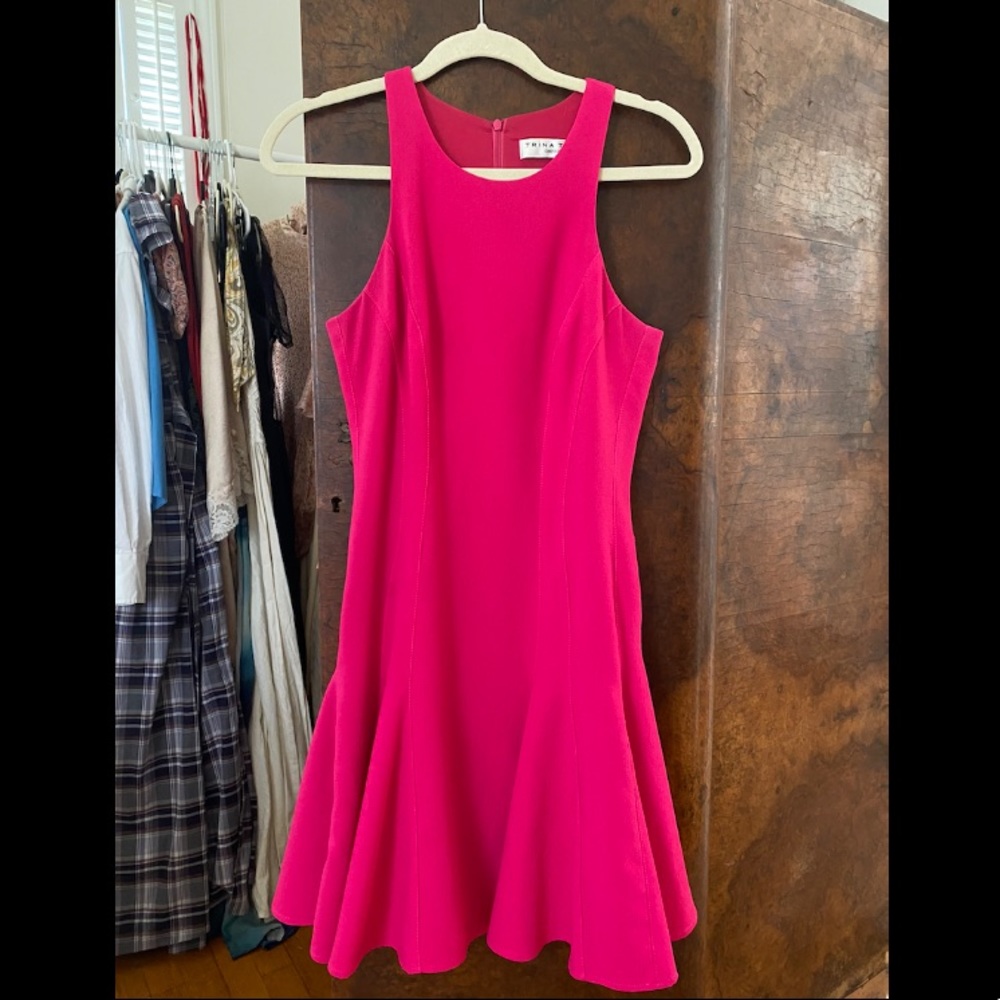 Hot Pink Trina Turk Dress